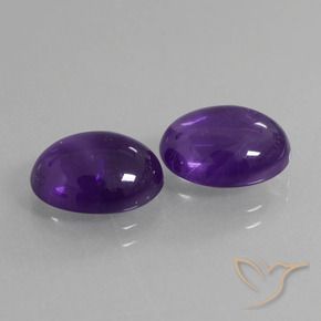 Shop natural 6.68ct Violet moyen Améthyste gems, ovale, from Brésil at GemSelect. In stock, global shipping!
