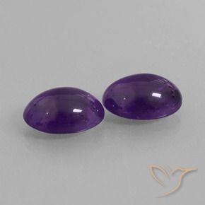 Shop natural 12.30ct Violet foncé Améthyste gems, ovale, from Brésil at GemSelect. In stock, global shipping!