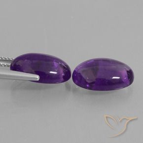 Shop natural 11.45ct Violet moyen Améthyste gems, ovale, from Brésil at GemSelect. In stock, global shipping!