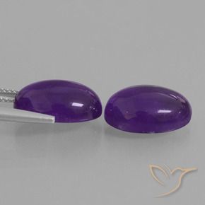 Shop natural 12.78ct Violet moyen Améthyste gems, ovale, from Brésil at GemSelect. In stock, global shipping!