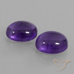 Shop natural 7.85ct Violet moyen Améthyste gems, ovale, from Brésil at GemSelect. In stock, global shipping!
