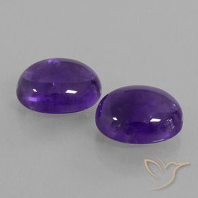 Shop natural 7.52ct Violet moyen Améthyste gems, ovale, from Brésil at GemSelect. In stock, global shipping!