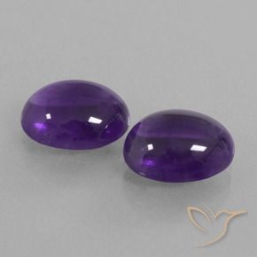 Shop natural 6.89ct Violet moyen Améthyste gems, ovale, from Brésil at GemSelect. In stock, global shipping!