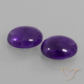Shop natural 6.29ct Violet moyen Améthyste gems, ovale, from Brésil at GemSelect. In stock, global shipping!