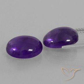 Shop natural 6.29ct Violet moyen Améthyste gems, ovale, from Brésil at GemSelect. In stock, global shipping!
