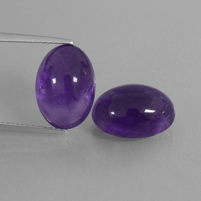 Achetez naturel ct violet améthyste gems, coupe ovale, en provenance brésil chez gemselect. en stock, livraison internationale!