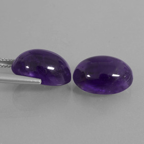 Achetez naturel ct violet améthyste gems, coupe ovale, en provenance brésil chez gemselect. en stock, livraison internationale!