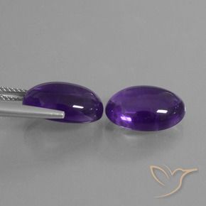 Shop natural 11.97ct Violet moyen Améthyste gems, ovale, from Brésil at GemSelect. In stock, global shipping!
