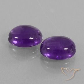 Shop natural 5.61ct Violet moyen Améthyste gems, ovale, from Brésil at GemSelect. In stock, global shipping!
