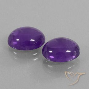 Shop natural 5.23ct Violet moyen Améthyste gems, ovale, from Brésil at GemSelect. In stock, global shipping!