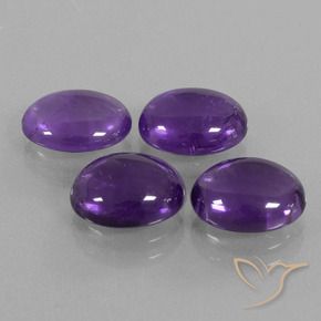 Shop natural 8.83ct Violet moyen Améthyste gems, ovale, from Brésil at GemSelect. In stock, global shipping!