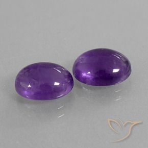 Shop natural 4.97ct Violet moyen Améthyste gems, ovale, from Brésil at GemSelect. In stock, global shipping!