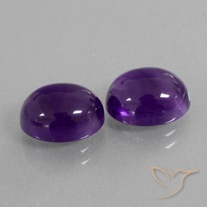 Shop natural 6.14ct Violet moyen Améthyste gems, ovale, from Brésil at GemSelect. In stock, global shipping!