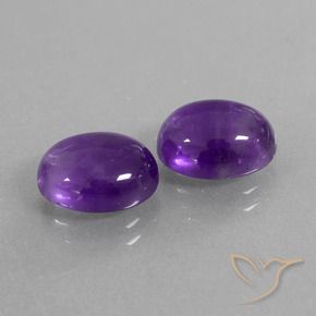 Shop natural 5.65ct Violet moyen Améthyste gems, ovale, from Brésil at GemSelect. In stock, global shipping!