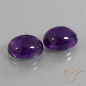 Shop natural 6.09ct Violet moyen Améthyste gems, ovale, from Brésil at GemSelect. In stock, global shipping!