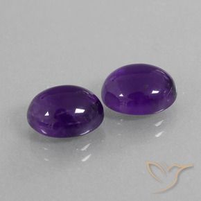 Shop natural 5.95ct Violet moyen Améthyste gems, ovale, from Brésil at GemSelect. In stock, global shipping!