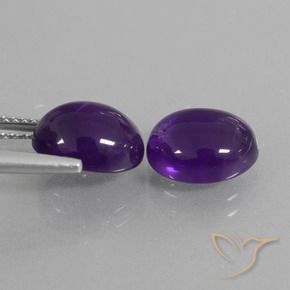 Shop natural 5.95ct Violet moyen Améthyste gems, ovale, from Brésil at GemSelect. In stock, global shipping!