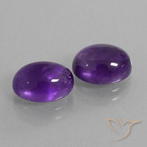 Shop natural 5.78ct Violet moyen Améthyste gems, ovale, from Brésil at GemSelect. In stock, global shipping!