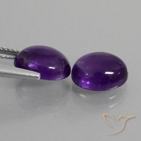 Shop natural 5.58ct Violet moyen Améthyste gems, ovale, from Brésil at GemSelect. In stock, global shipping!