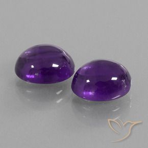 Shop natural 5.58ct Violet moyen Améthyste gems, ovale, from Brésil at GemSelect. In stock, global shipping!