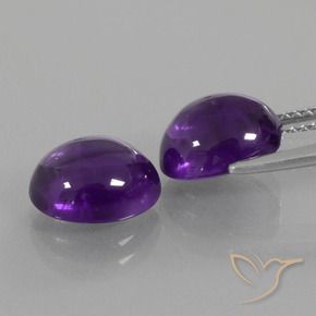 Shop natural 5.58ct Violet moyen Améthyste gems, ovale, from Brésil at GemSelect. In stock, global shipping!