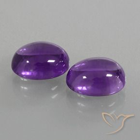 Shop natural 5.96ct Violet moyen-léger Améthyste gems, ovale, from Brésil at GemSelect. In stock, global shipping!