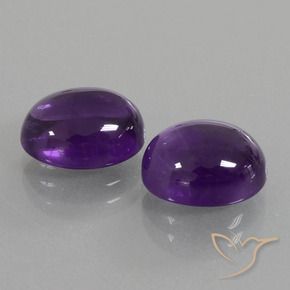 Shop natural 6.22ct Violet moyen Améthyste gems, ovale, from Brésil at GemSelect. In stock, global shipping!
