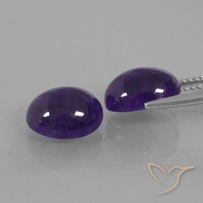 Shop natural 5.85ct Violet foncé Améthyste gems, ovale, from Brésil at GemSelect. In stock, global shipping!