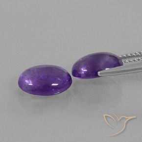 Shop natural 4.26ct Violet moyen Améthyste gems, ovale, from Brésil at GemSelect. In stock, global shipping!