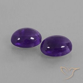 Shop natural 5.61ct Violet foncé Améthyste gems, ovale, from Brésil at GemSelect. In stock, global shipping!