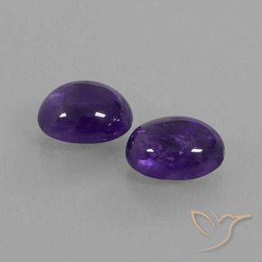 Shop natural 5.33ct Violet foncé Améthyste gems, ovale, from Brésil at GemSelect. In stock, global shipping!