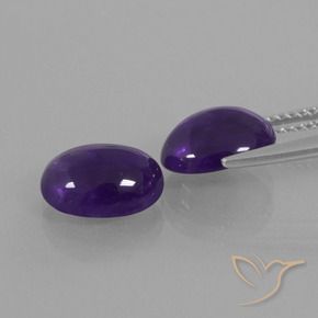 Shop natural 4.76ct Violet foncé Améthyste gems, ovale, from Brésil at GemSelect. In stock, global shipping!
