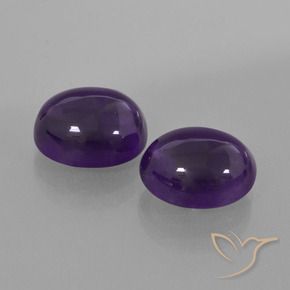 Shop natural 6.06ct Violet foncé Améthyste gems, ovale, from Brésil at GemSelect. In stock, global shipping!