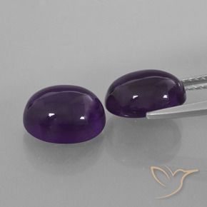 Shop natural 6.06ct Violet foncé Améthyste gems, ovale, from Brésil at GemSelect. In stock, global shipping!