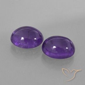 Shop natural 5.53ct Violet foncé Améthyste gems, ovale, from Brésil at GemSelect. In stock, global shipping!