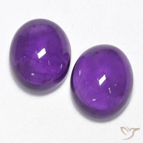 5.63ctw Naturel Violet moyen-léger Améthyste, ovale, Transparent