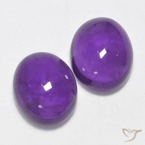 Shop natural 5.63ct Violet moyen-léger Améthyste gems, ovale, from Brésil at GemSelect. In stock, global shipping!