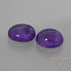 Shop natural 5.33ct Violet moyen Améthyste gems, ovale, from Brésil at GemSelect. In stock, global shipping!