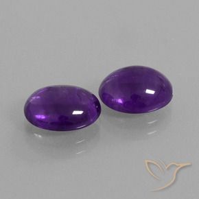 Shop natural 4.94ct Violet moyen Améthyste gems, ovale, from Brésil at GemSelect. In stock, global shipping!