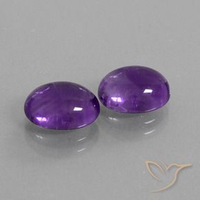 Shop natural 5.08ct Violet moyen Améthyste gems, ovale, from Brésil at GemSelect. In stock, global shipping!
