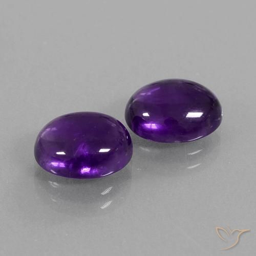 Shop natural 5.56ct Violet moyen Améthyste gems, ovale, from Brésil at GemSelect. In stock, global shipping!