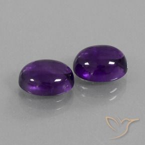 Shop natural 6.00ct Violet moyen Améthyste gems, ovale, from Brésil at GemSelect. In stock, global shipping!