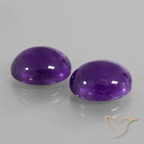Shop natural 9.92ct Violet moyen Améthyste gems, ovale, from Brésil at GemSelect. In stock, global shipping!