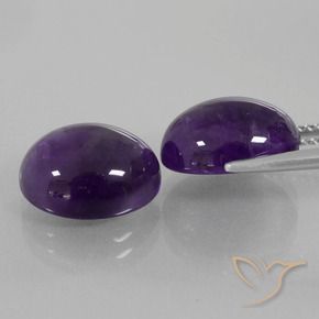 Shop natural 11.17ct Violet foncé Améthyste gems, ovale, from Brésil at GemSelect. In stock, global shipping!