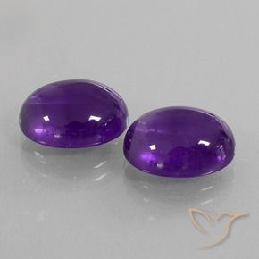 Shop natural 9.68ct Violet moyen Améthyste gems, ovale, from Brésil at GemSelect. In stock, global shipping!