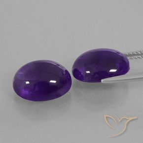 Shop natural 9.73ct Violet foncé Améthyste gems, ovale, from Brésil at GemSelect. In stock, global shipping!