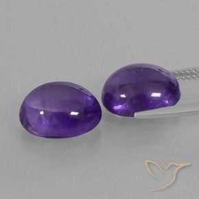Shop natural 10.22ct Violet foncé Améthyste gems, ovale, from Brésil at GemSelect. In stock, global shipping!