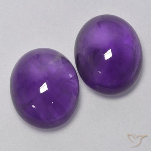 Shop natural 9.17ct Violet moyen Améthyste gems, ovale, from Brésil at GemSelect. In stock, global shipping!