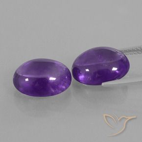 Shop natural 9.67ct Violet moyen Améthyste gems, ovale, from Brésil at GemSelect. In stock, global shipping!