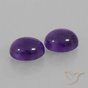 Shop natural 4.40ct Violet moyen Améthyste gems, ovale, from Brésil at GemSelect. In stock, global shipping!